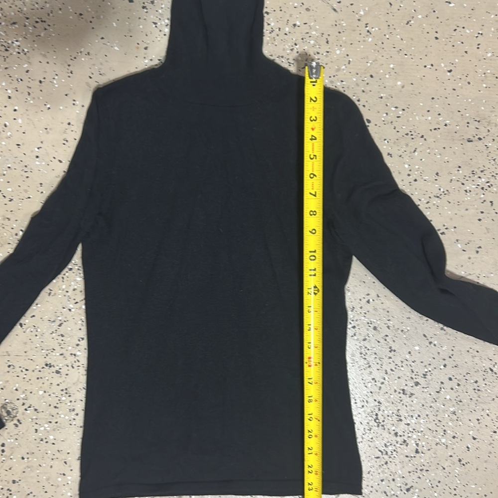 Women's TSE cashmere sweater  black turtle neck long sleeves M - Picture 9 of 10